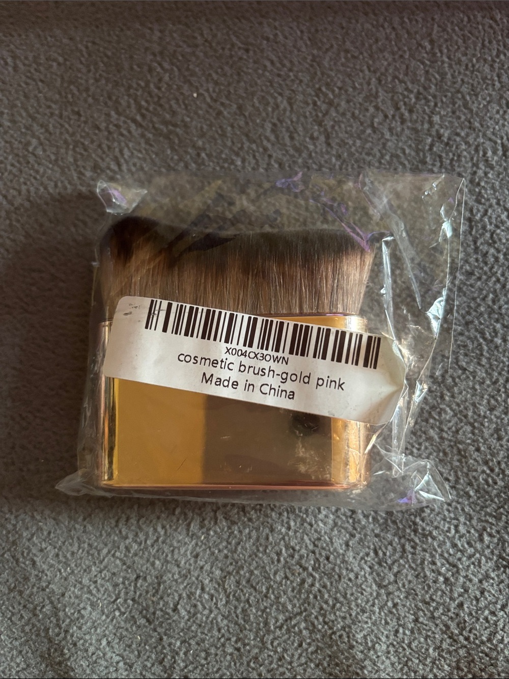 Gold Pink Cosmetic Makeup Brush